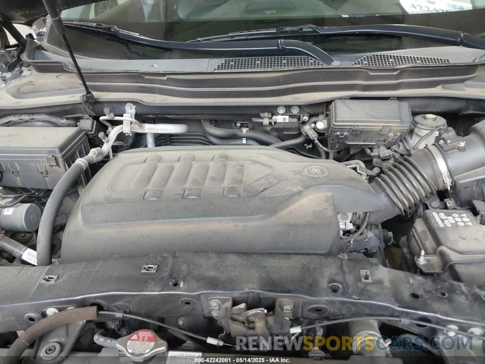 10 fotografías del automóvil dañado 5J8YD4H36LL019069 ACURA MDX 2020