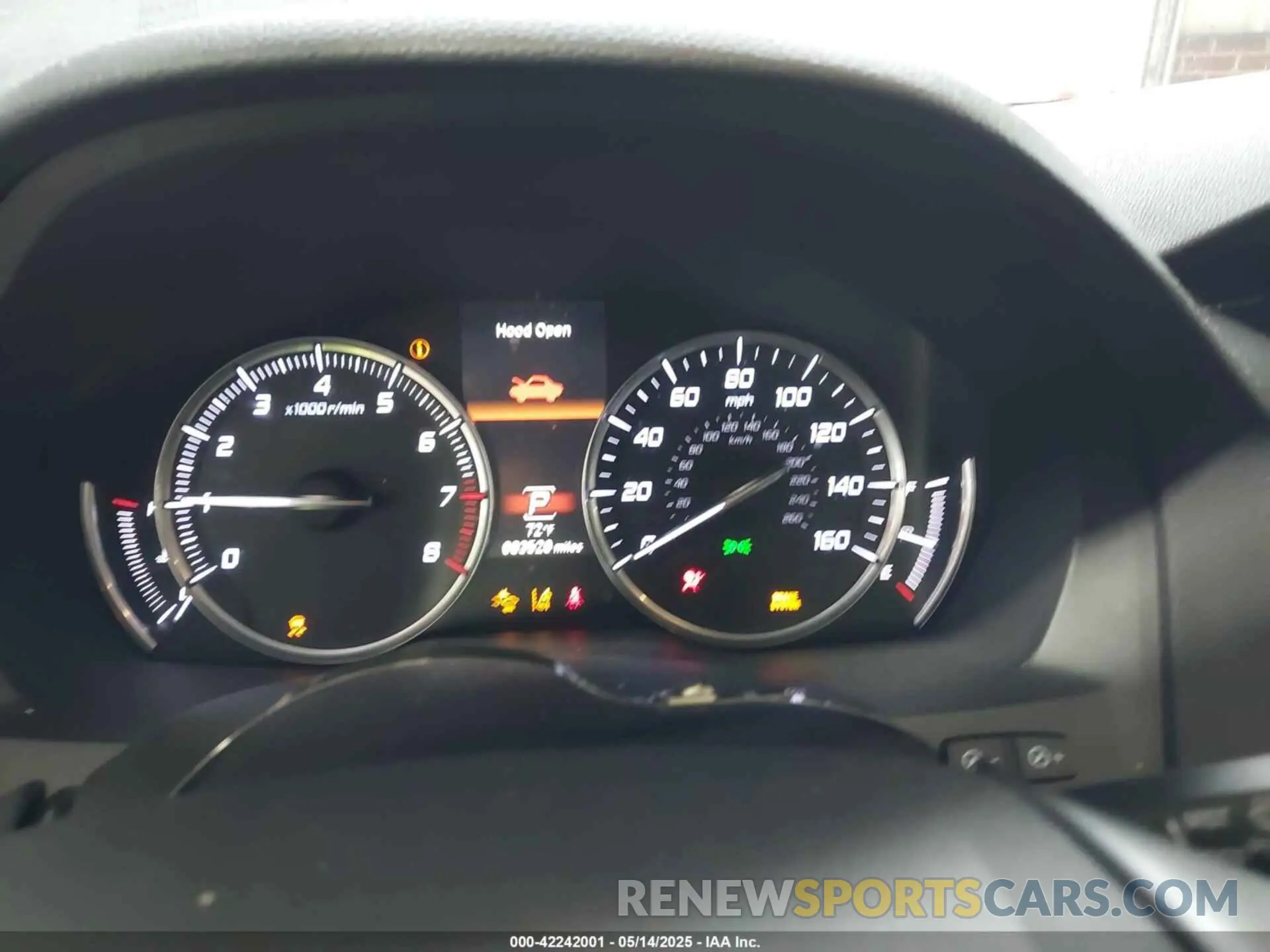7 fotografías del automóvil dañado 5J8YD4H36LL019069 ACURA MDX 2020