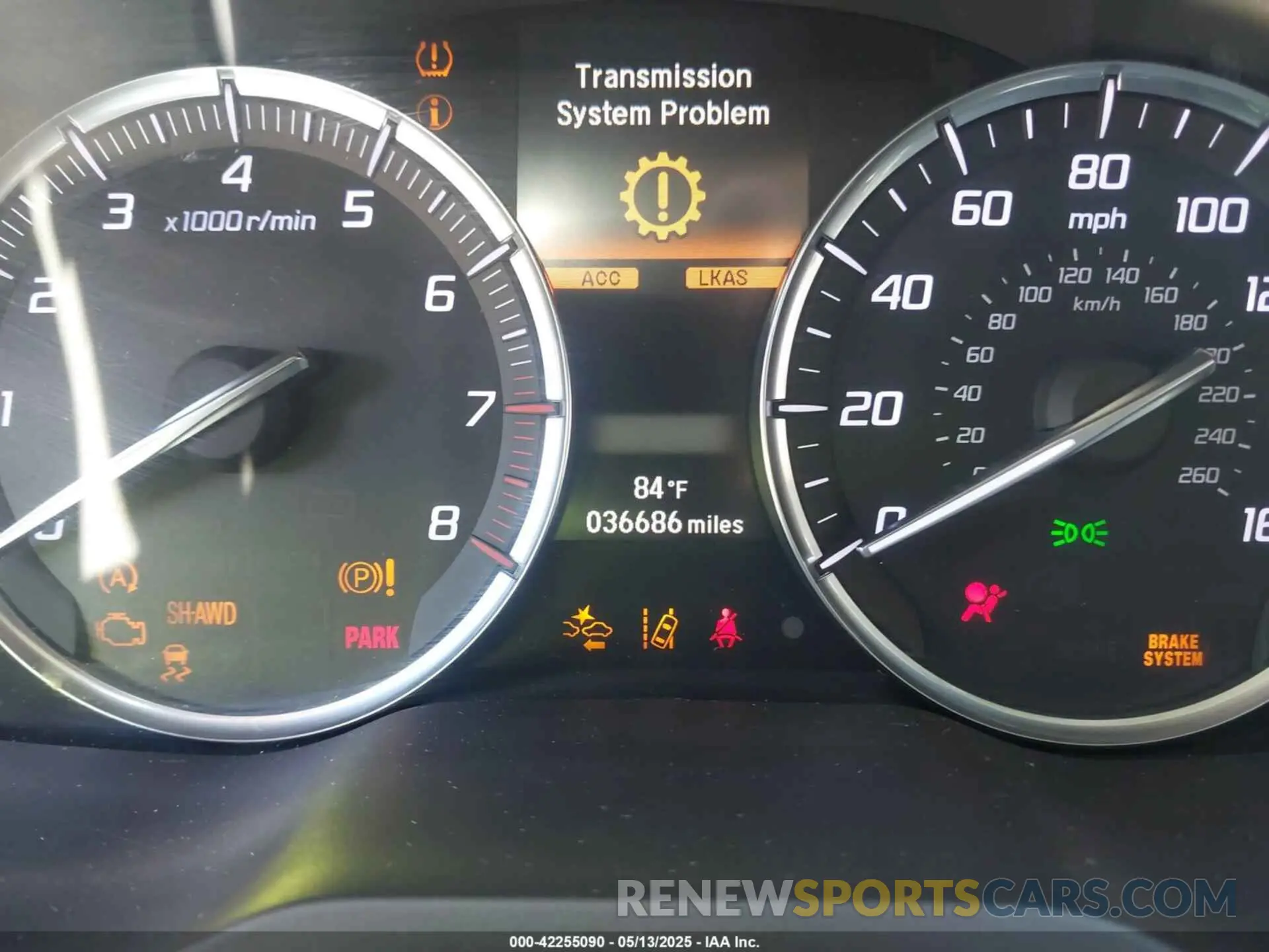 15 fotografías del automóvil dañado 5J8YD4H37LL004130 ACURA MDX 2020