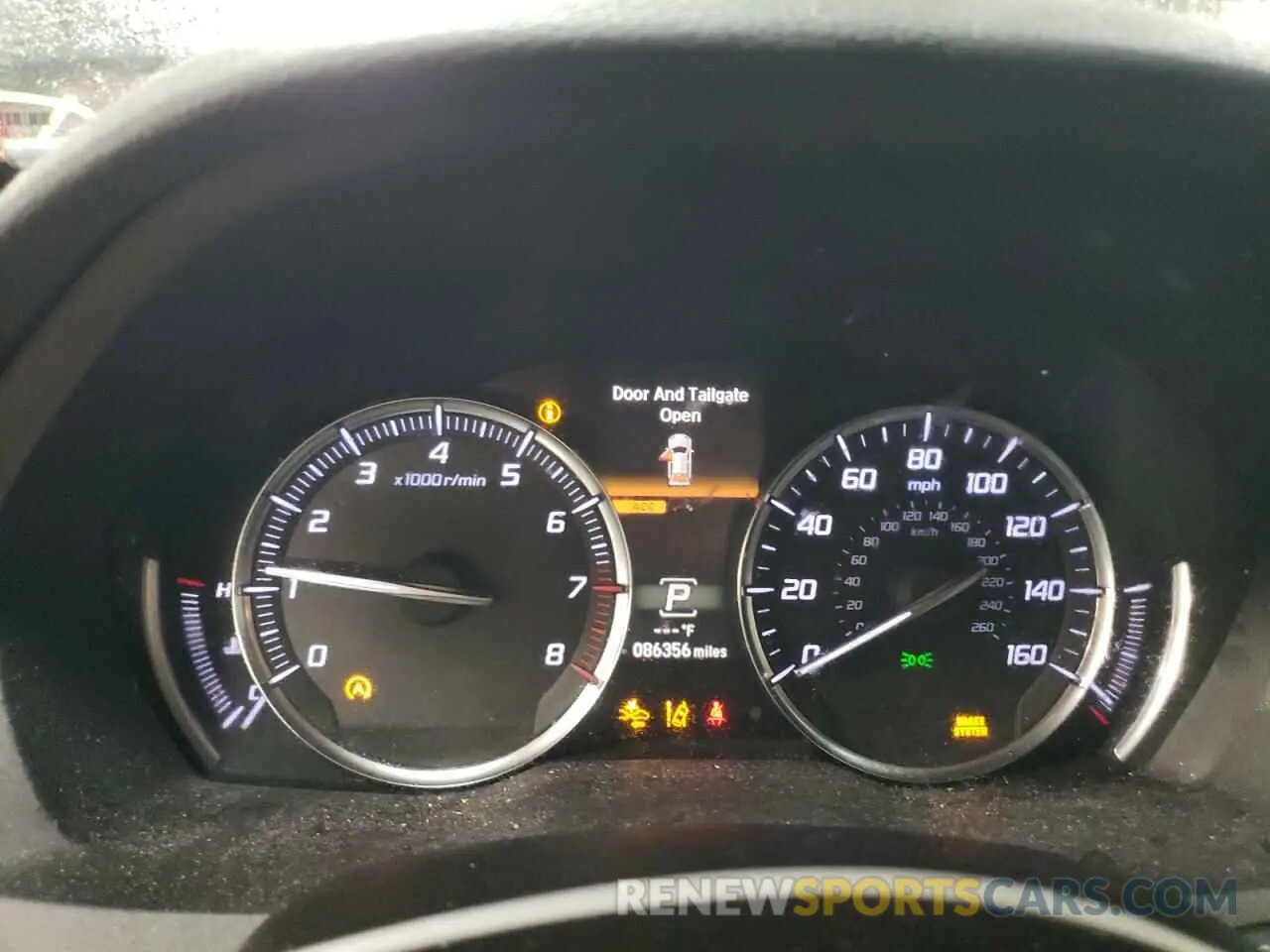 9 fotografías del automóvil dañado 5J8YD4H37LL005634 ACURA MDX 2020