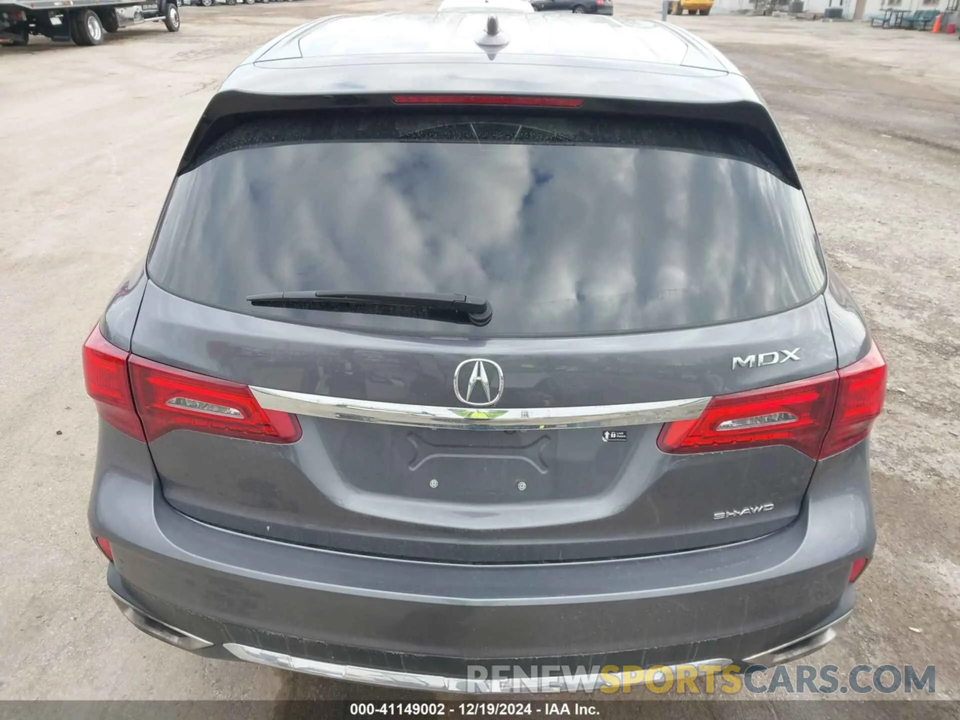 21 fotografías del automóvil dañado 5J8YD4H37LL038312 ACURA MDX 2020