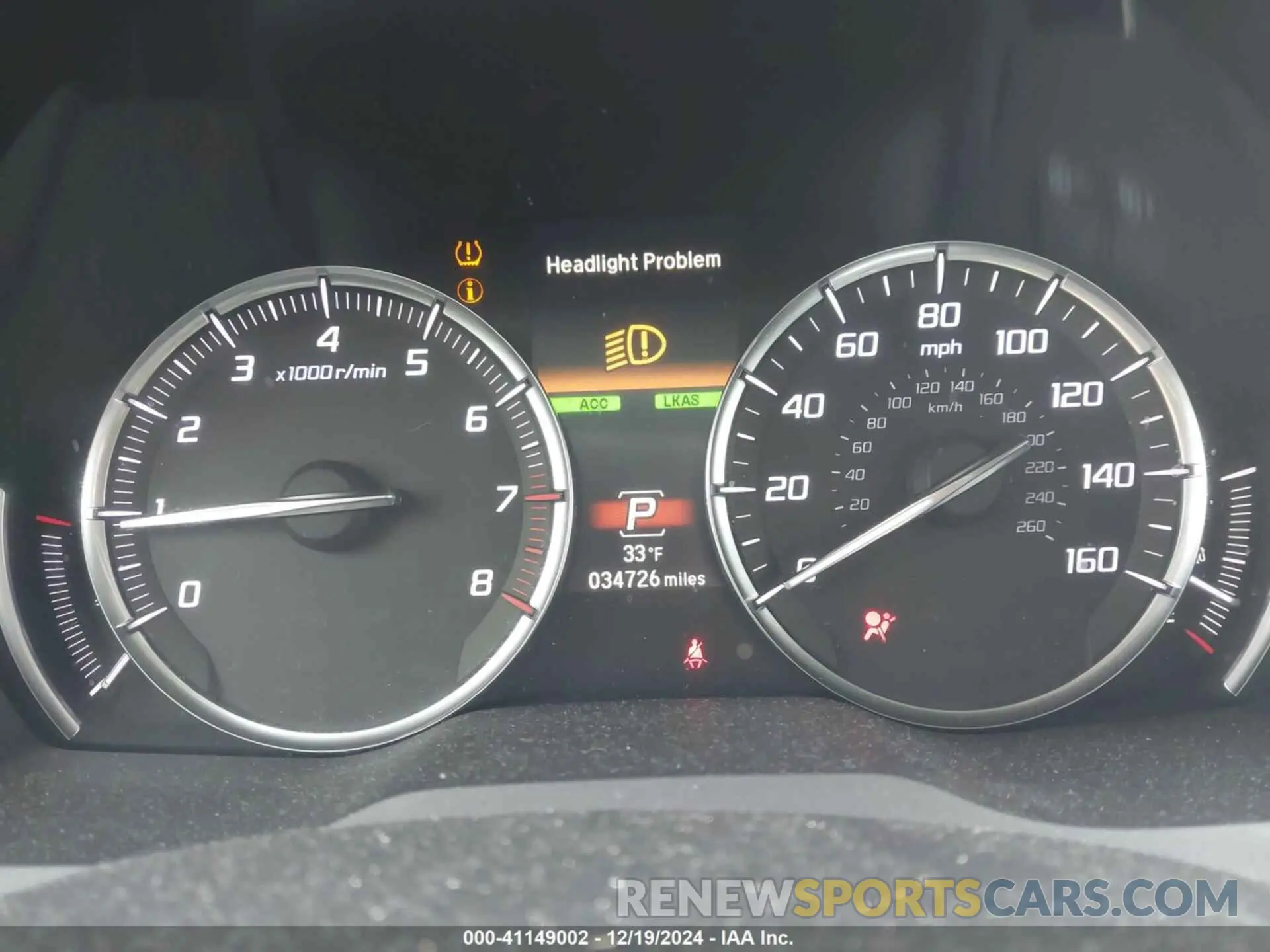 7 fotografías del automóvil dañado 5J8YD4H37LL038312 ACURA MDX 2020