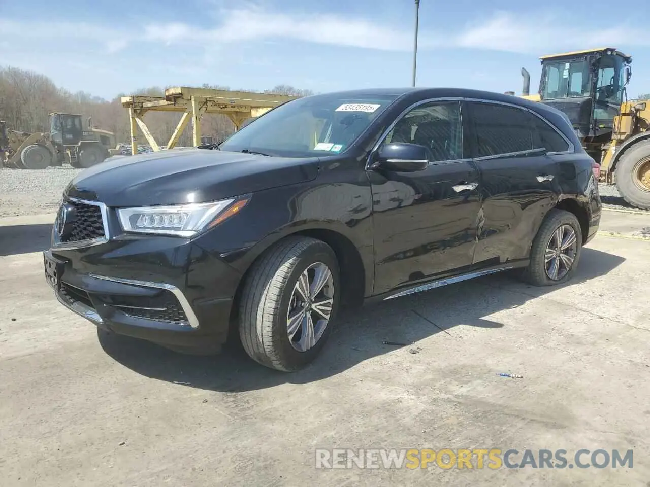 1 fotografías del automóvil dañado 5J8YD4H37LL056860 ACURA MDX 2020