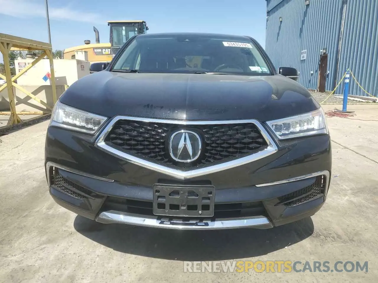 5 fotografías del automóvil dañado 5J8YD4H37LL056860 ACURA MDX 2020