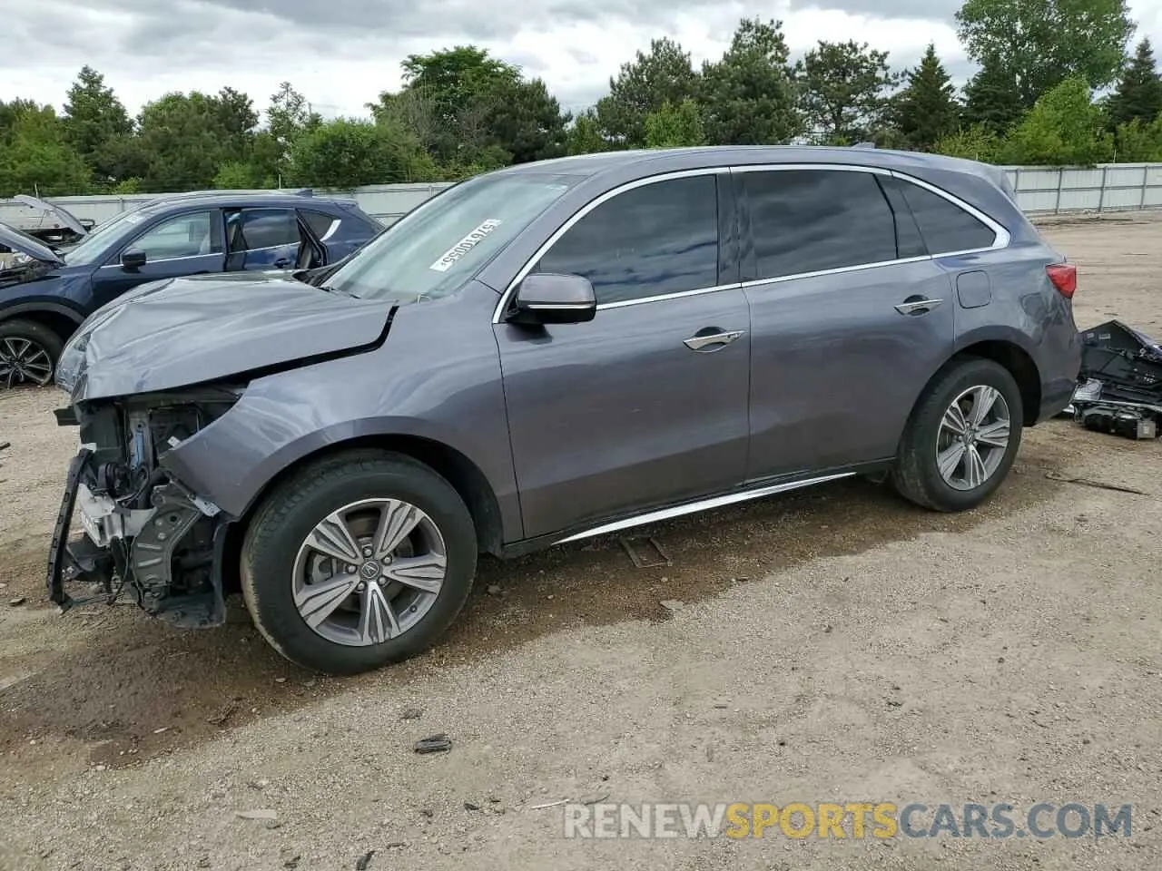 1 fotografías del automóvil dañado 5J8YD4H38LL005822 ACURA MDX 2020