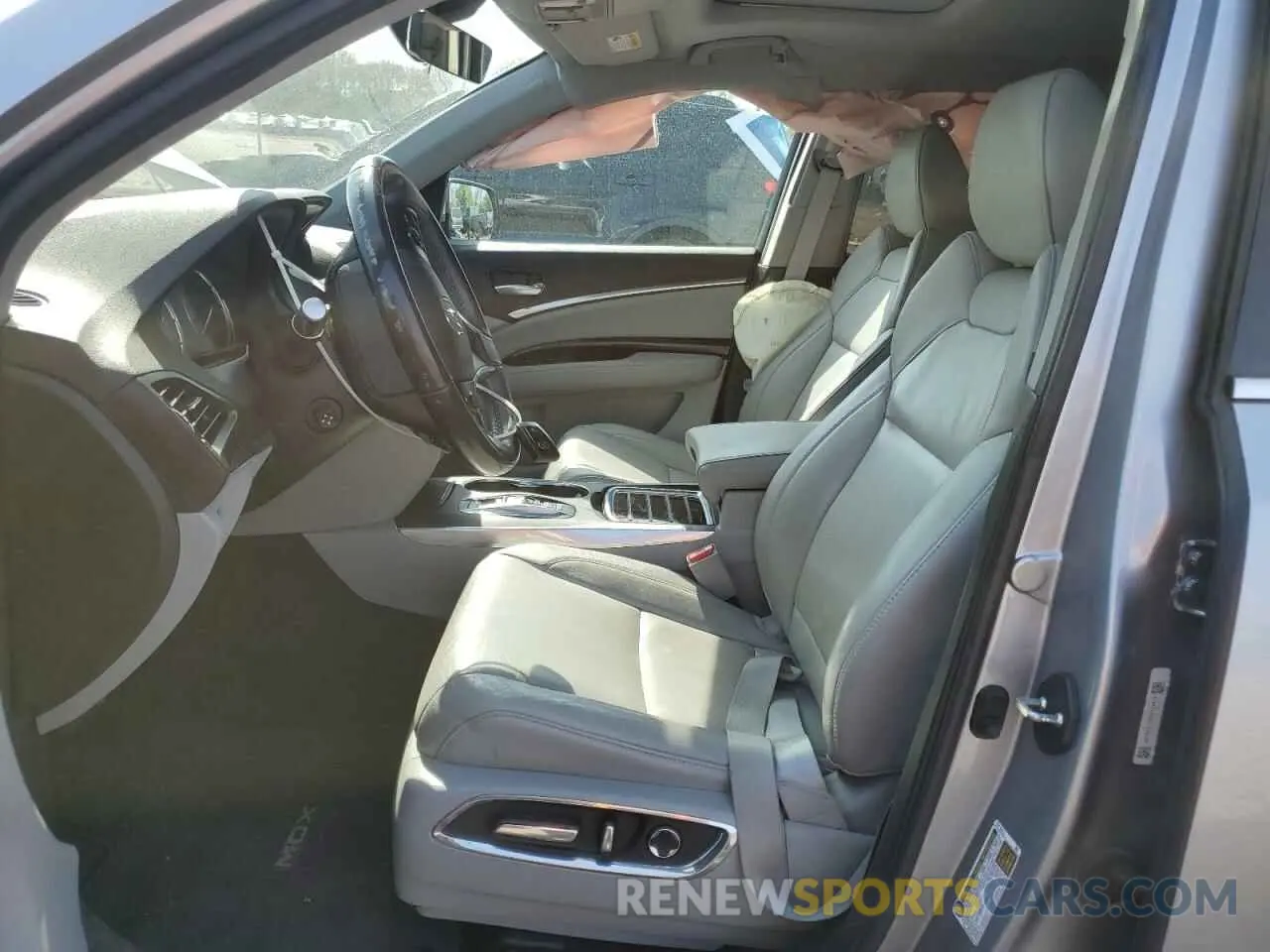 7 fotografías del automóvil dañado 5J8YD4H38LL035953 ACURA MDX 2020