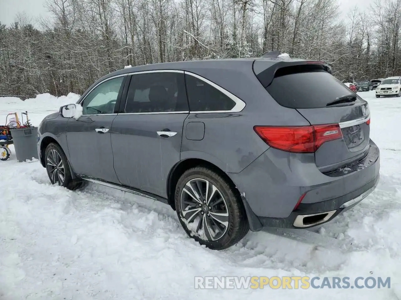 2 fotografías del automóvil dañado 5J8YD4H47LL802054 ACURA MDX 2020