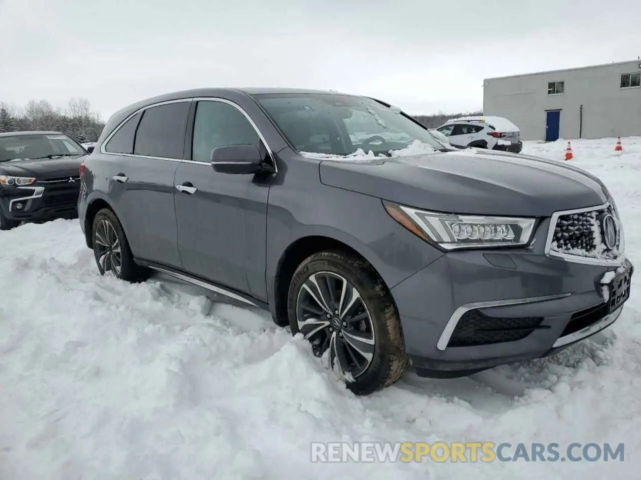 4 fotografías del automóvil dañado 5J8YD4H47LL802054 ACURA MDX 2020