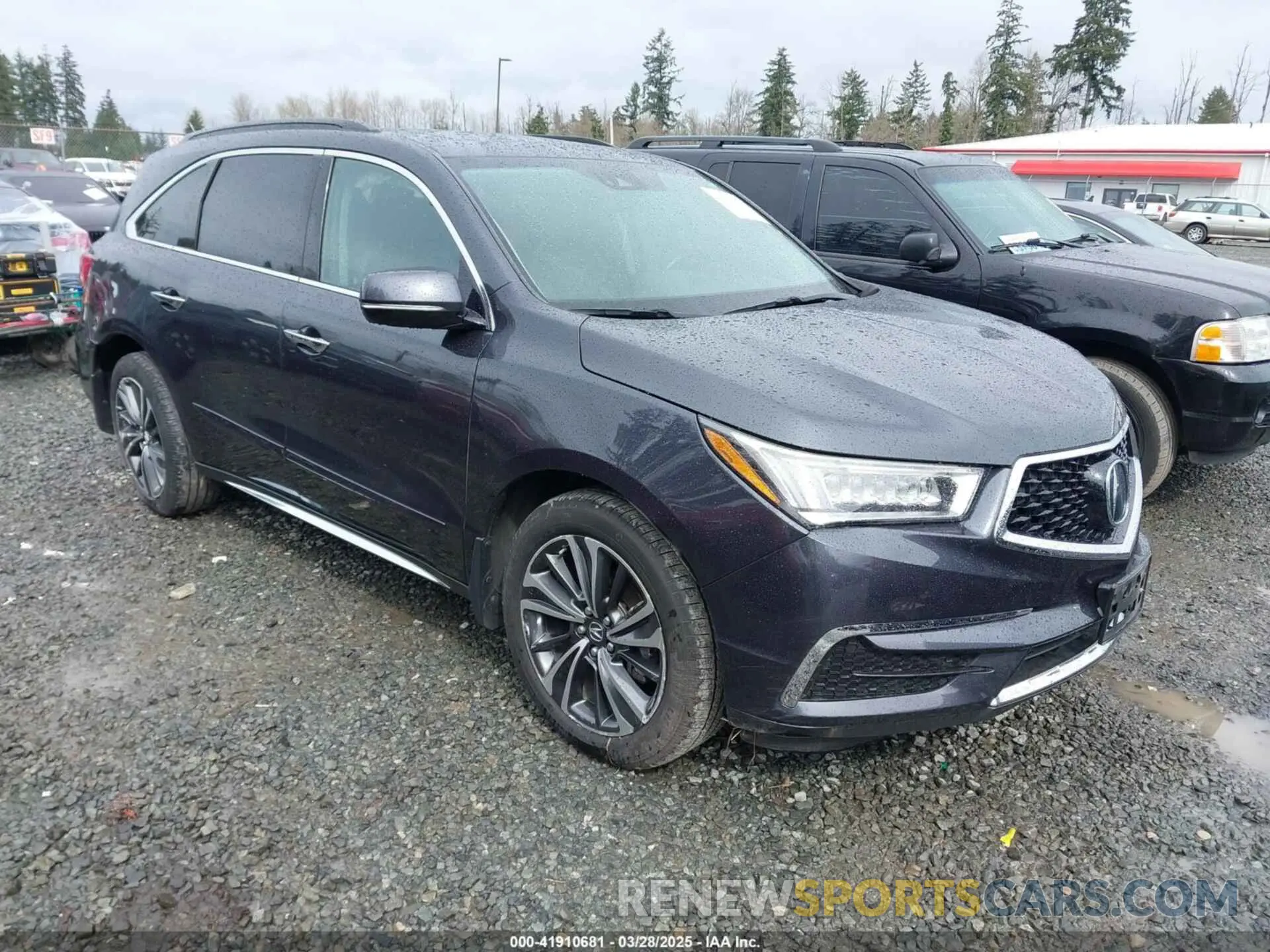 1 fotografías del automóvil dañado 5J8YD4H50LL000177 ACURA MDX 2020