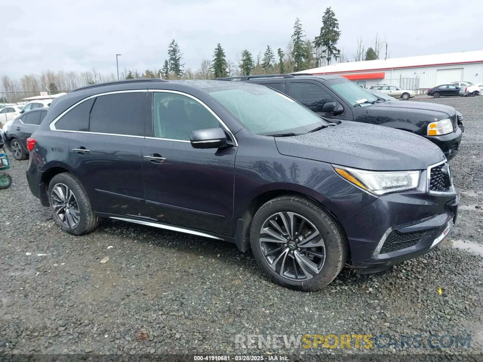 13 fotografías del automóvil dañado 5J8YD4H50LL000177 ACURA MDX 2020