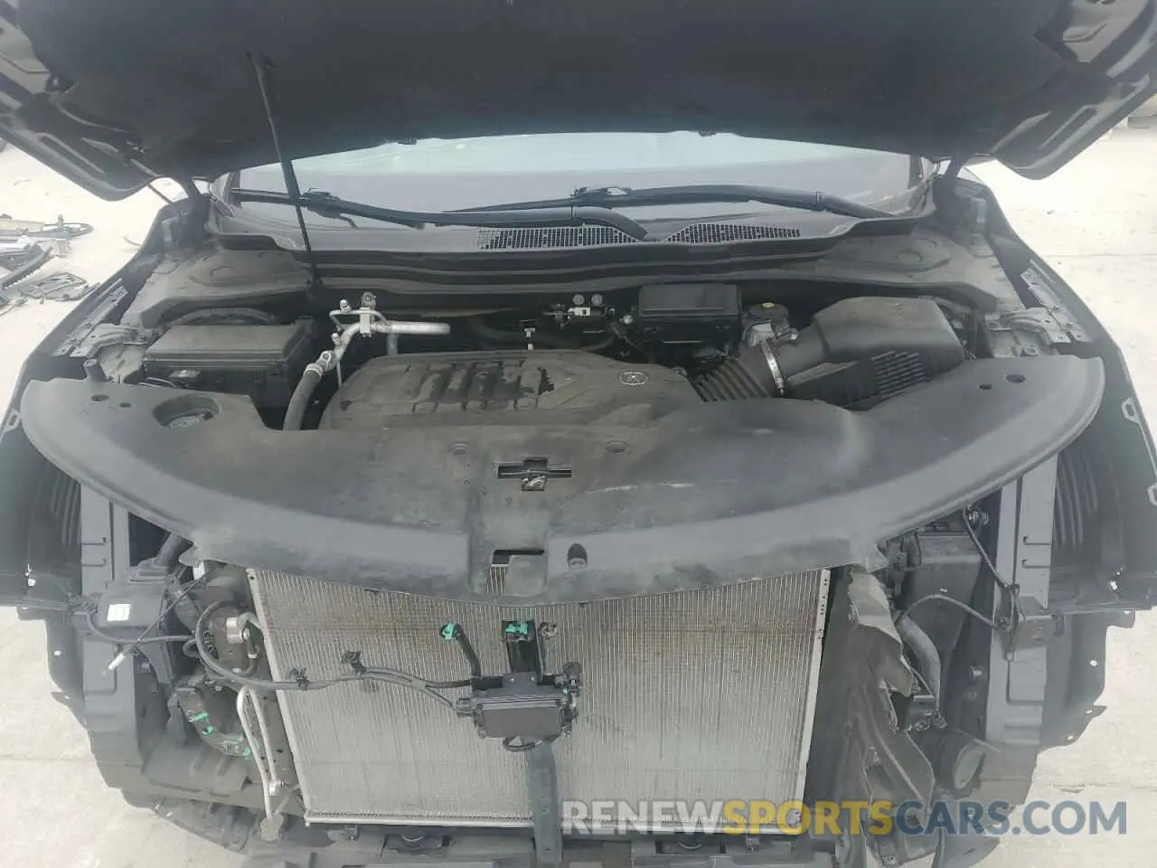 12 fotografías del automóvil dañado 5J8YD4H50LL009560 ACURA MDX 2020
