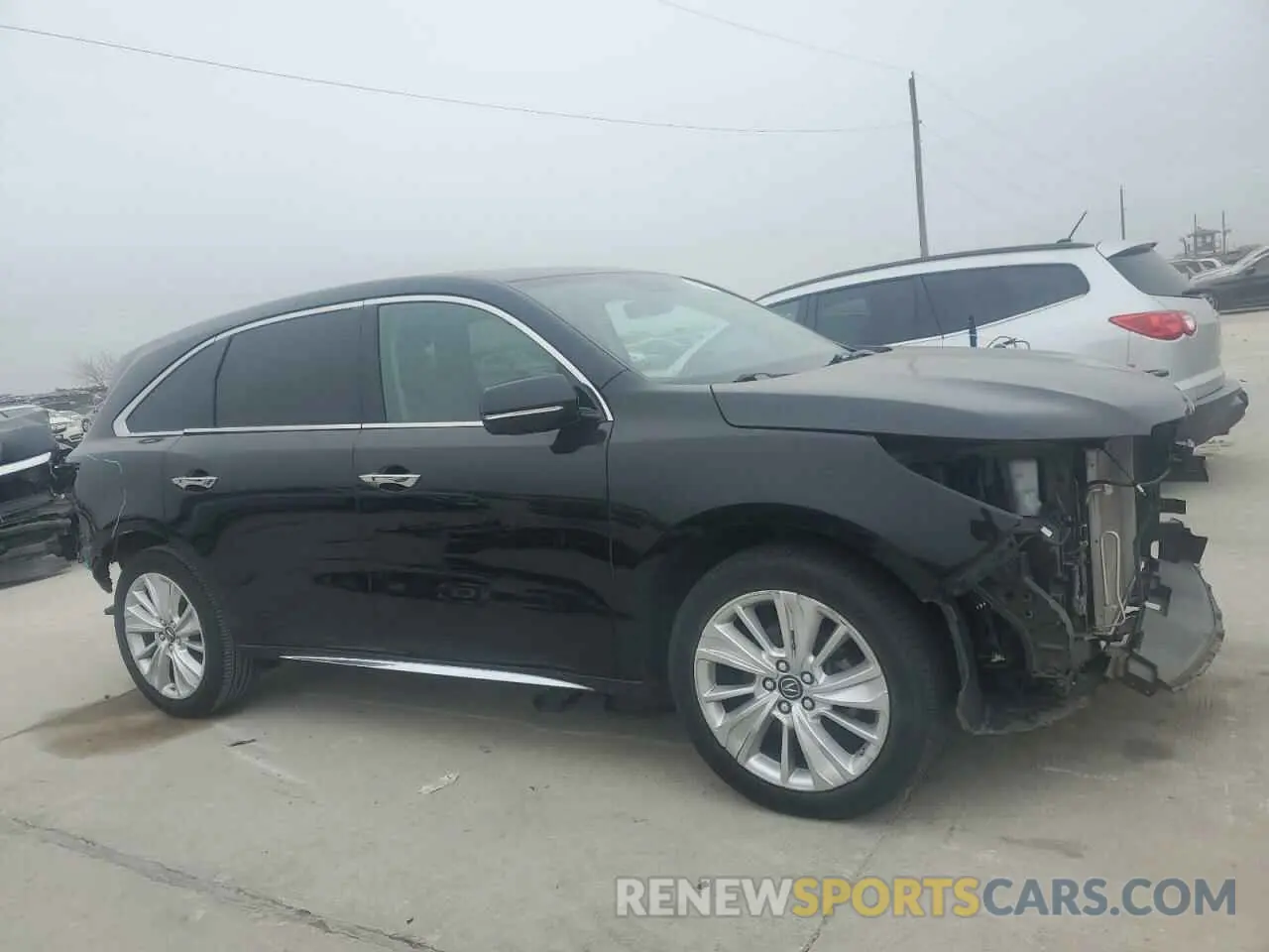 4 fotografías del automóvil dañado 5J8YD4H50LL009560 ACURA MDX 2020