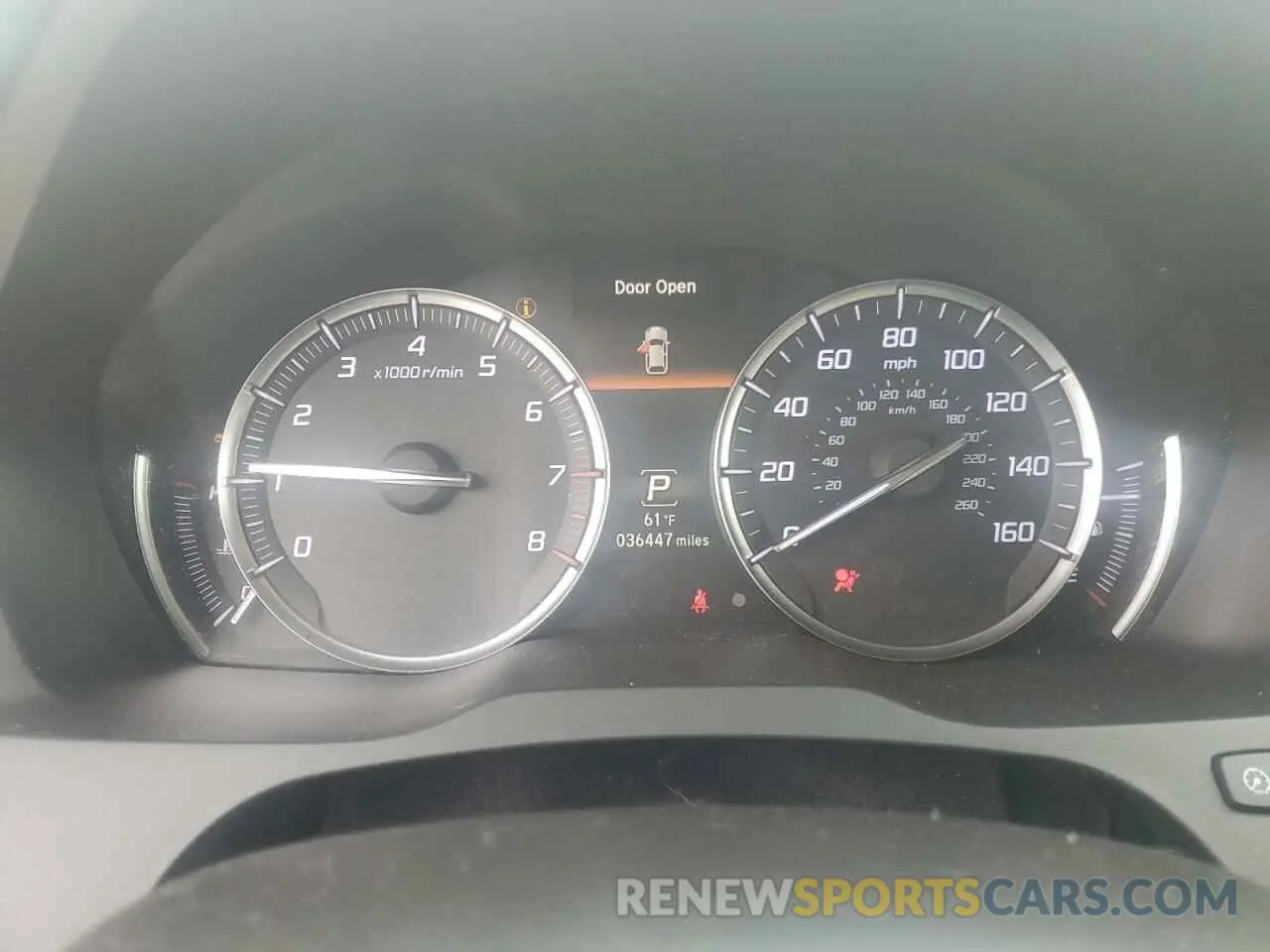 9 fotografías del automóvil dañado 5J8YD4H50LL009560 ACURA MDX 2020