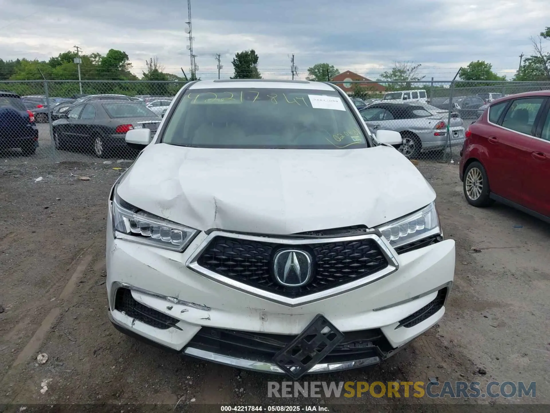 12 fotografías del automóvil dañado 5J8YD4H51LL020681 ACURA MDX 2020