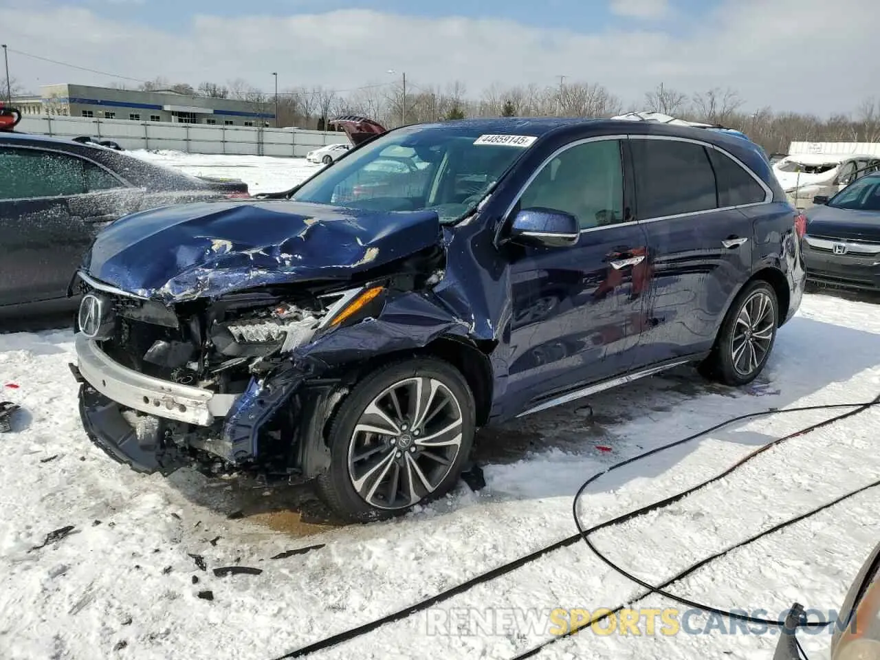 1 fotografías del automóvil dañado 5J8YD4H51LL037447 ACURA MDX 2020