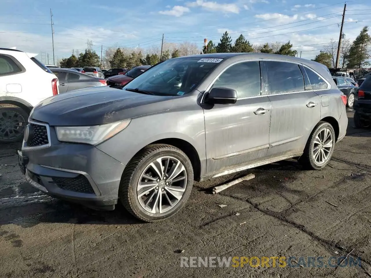 1 fotografías del automóvil dañado 5J8YD4H53LL056968 ACURA MDX 2020