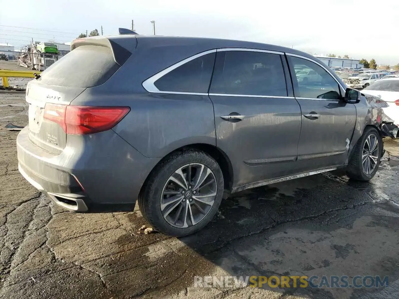 3 fotografías del automóvil dañado 5J8YD4H53LL056968 ACURA MDX 2020