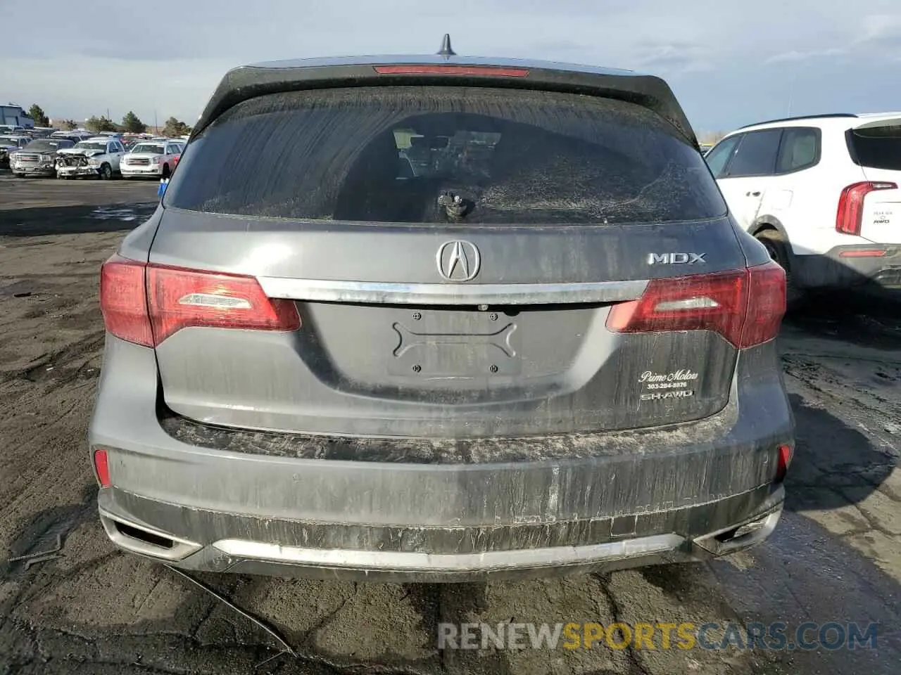 6 fotografías del automóvil dañado 5J8YD4H53LL056968 ACURA MDX 2020