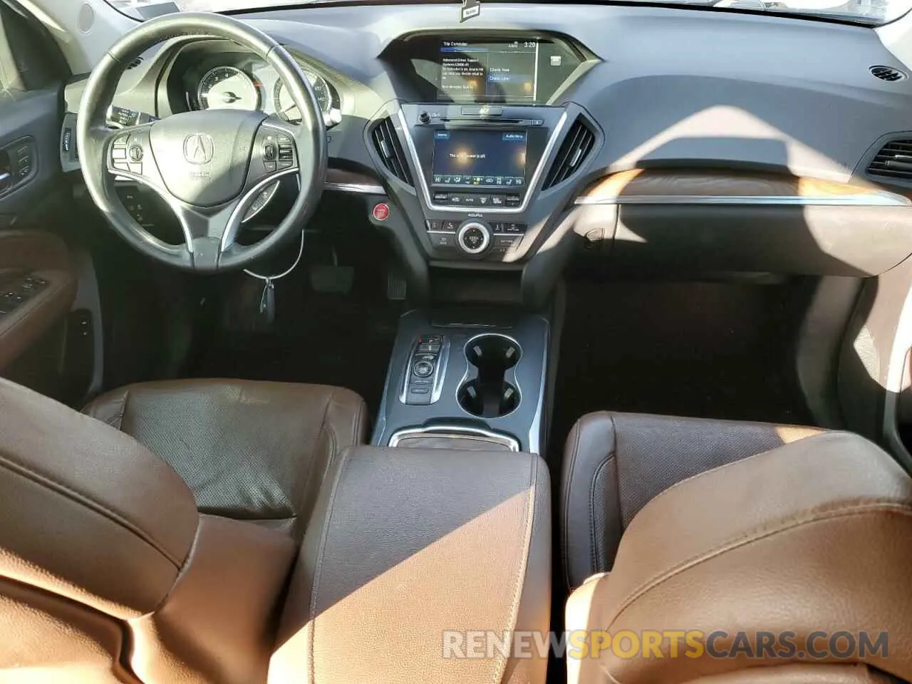 8 fotografías del automóvil dañado 5J8YD4H53LL056968 ACURA MDX 2020