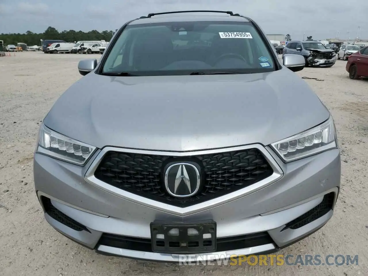 5 fotografías del automóvil dañado 5J8YD4H54LL027303 ACURA MDX 2020