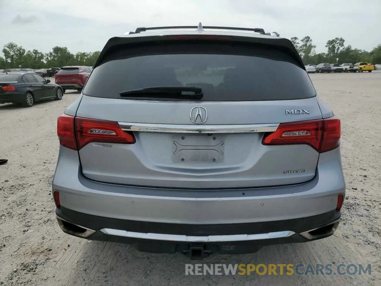 6 fotografías del automóvil dañado 5J8YD4H54LL027303 ACURA MDX 2020