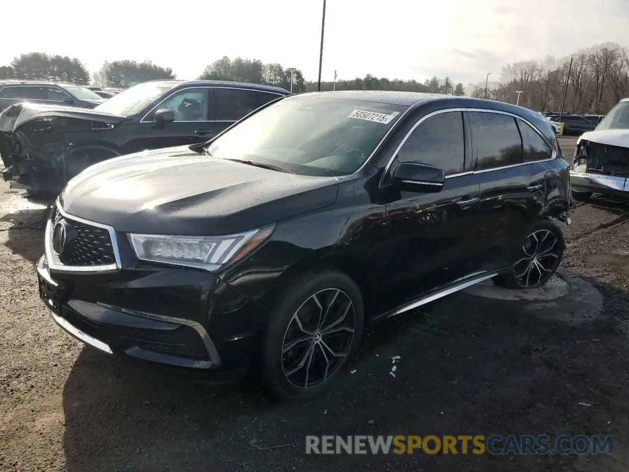 1 fotografías del automóvil dañado 5J8YD4H54LL033005 ACURA MDX 2020