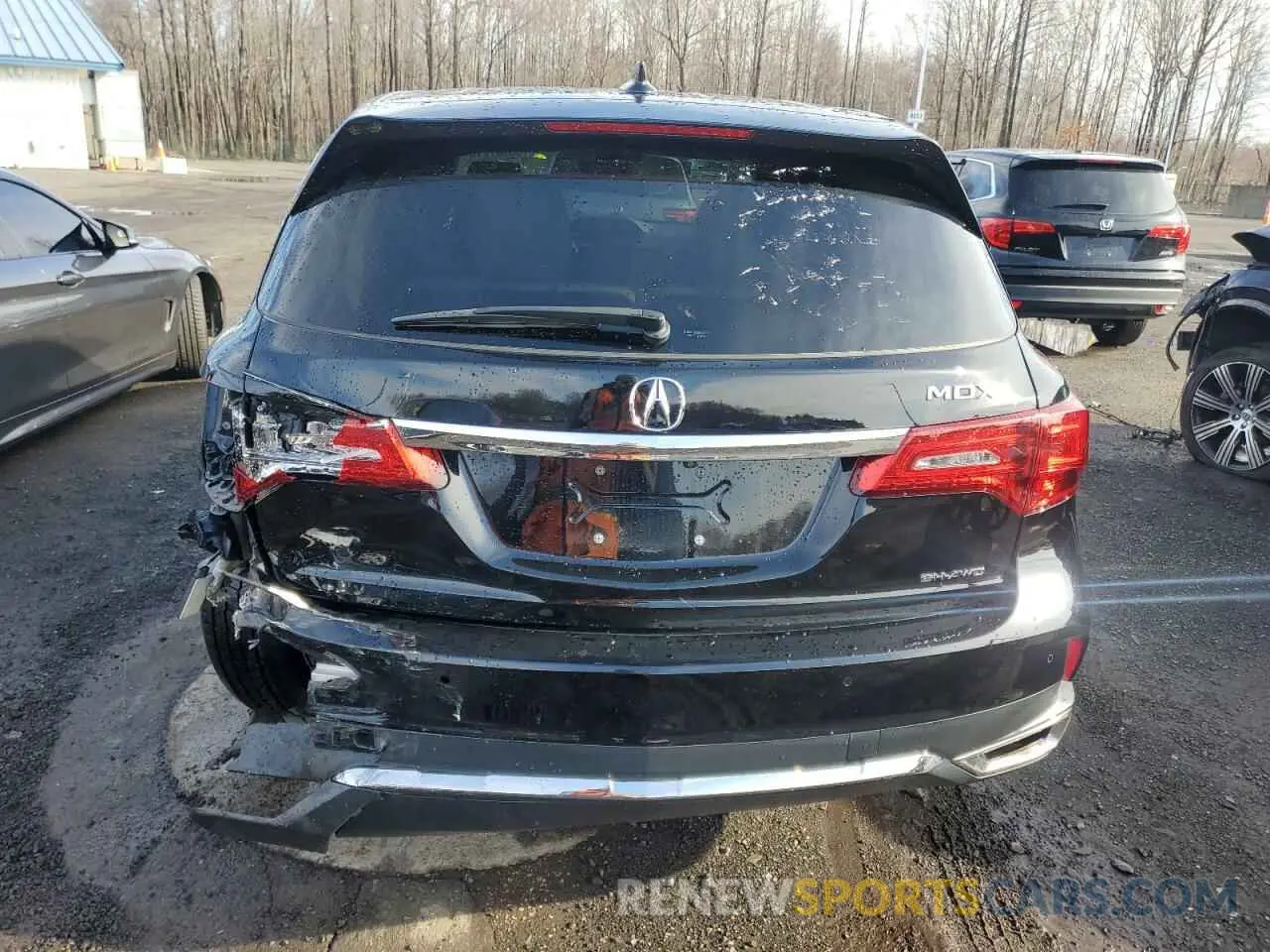 6 fotografías del automóvil dañado 5J8YD4H54LL033005 ACURA MDX 2020