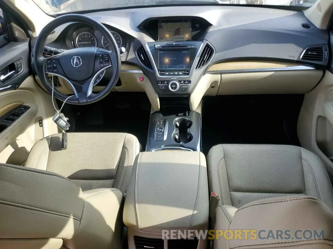 8 fotografías del automóvil dañado 5J8YD4H54LL033005 ACURA MDX 2020