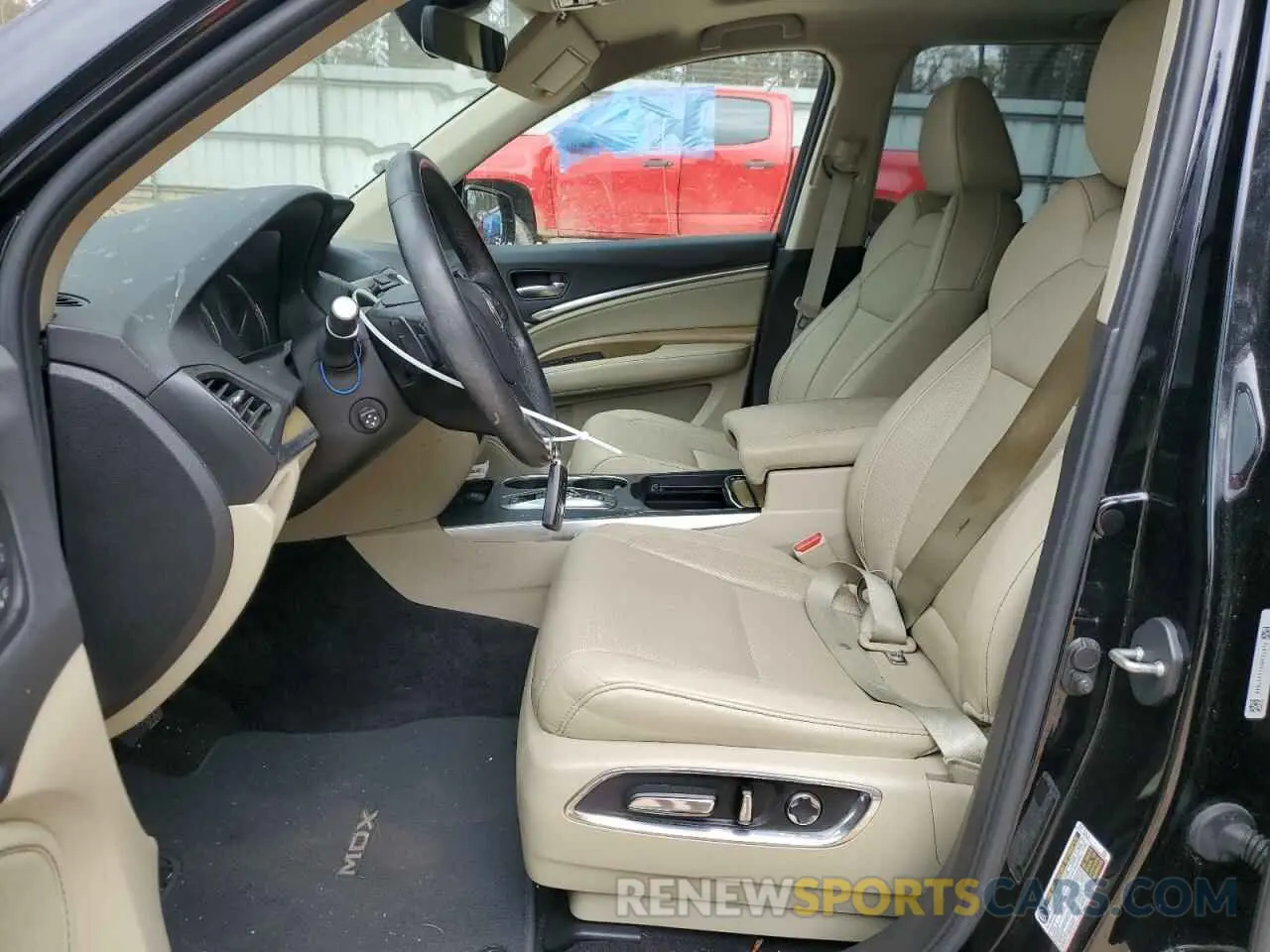 7 fotografías del automóvil dañado 5J8YD4H54LL037846 ACURA MDX 2020