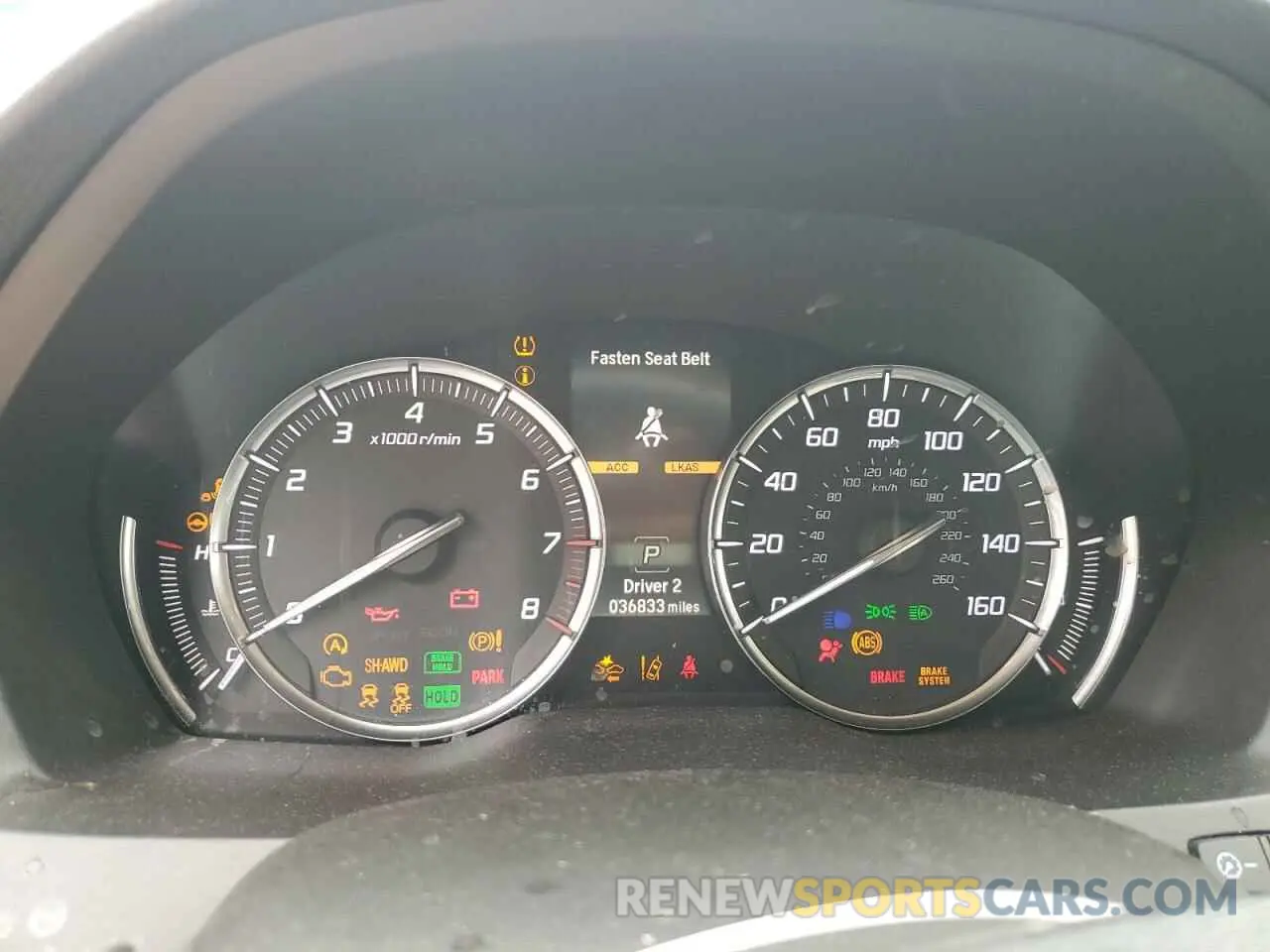 9 fotografías del automóvil dañado 5J8YD4H54LL037846 ACURA MDX 2020