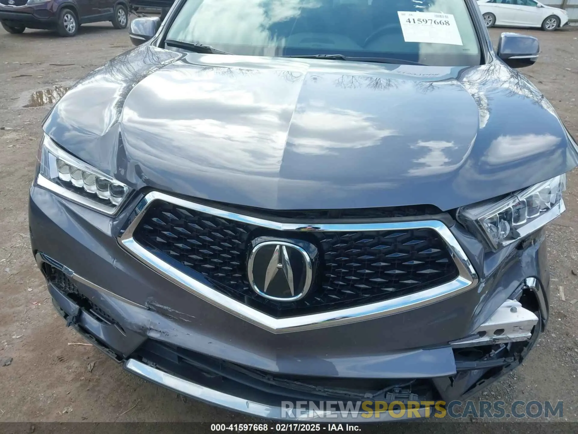10 fotografías del automóvil dañado 5J8YD4H54LL050919 ACURA MDX 2020