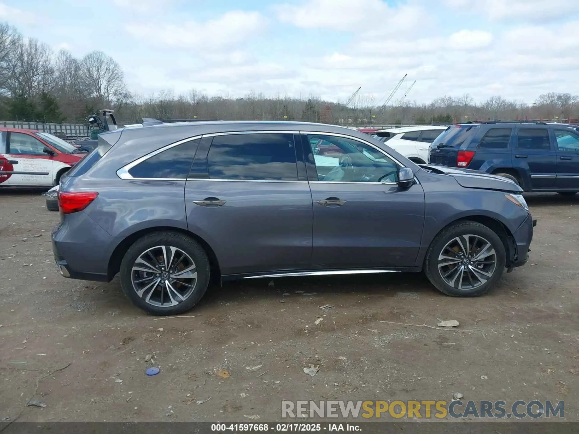 13 fotografías del automóvil dañado 5J8YD4H54LL050919 ACURA MDX 2020