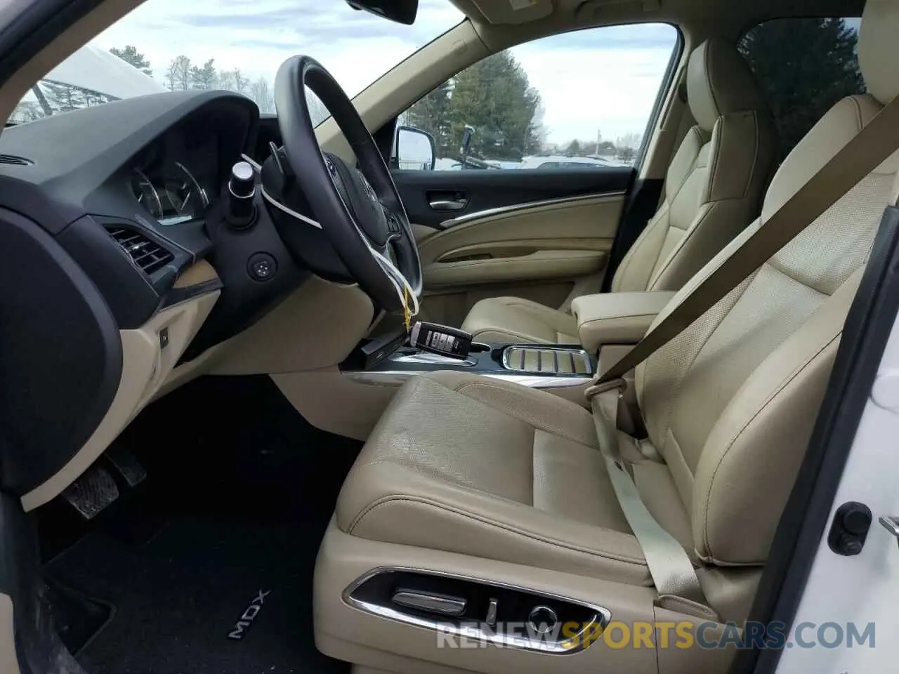 7 fotografías del automóvil dañado 5J8YD4H55LL037631 ACURA MDX 2020