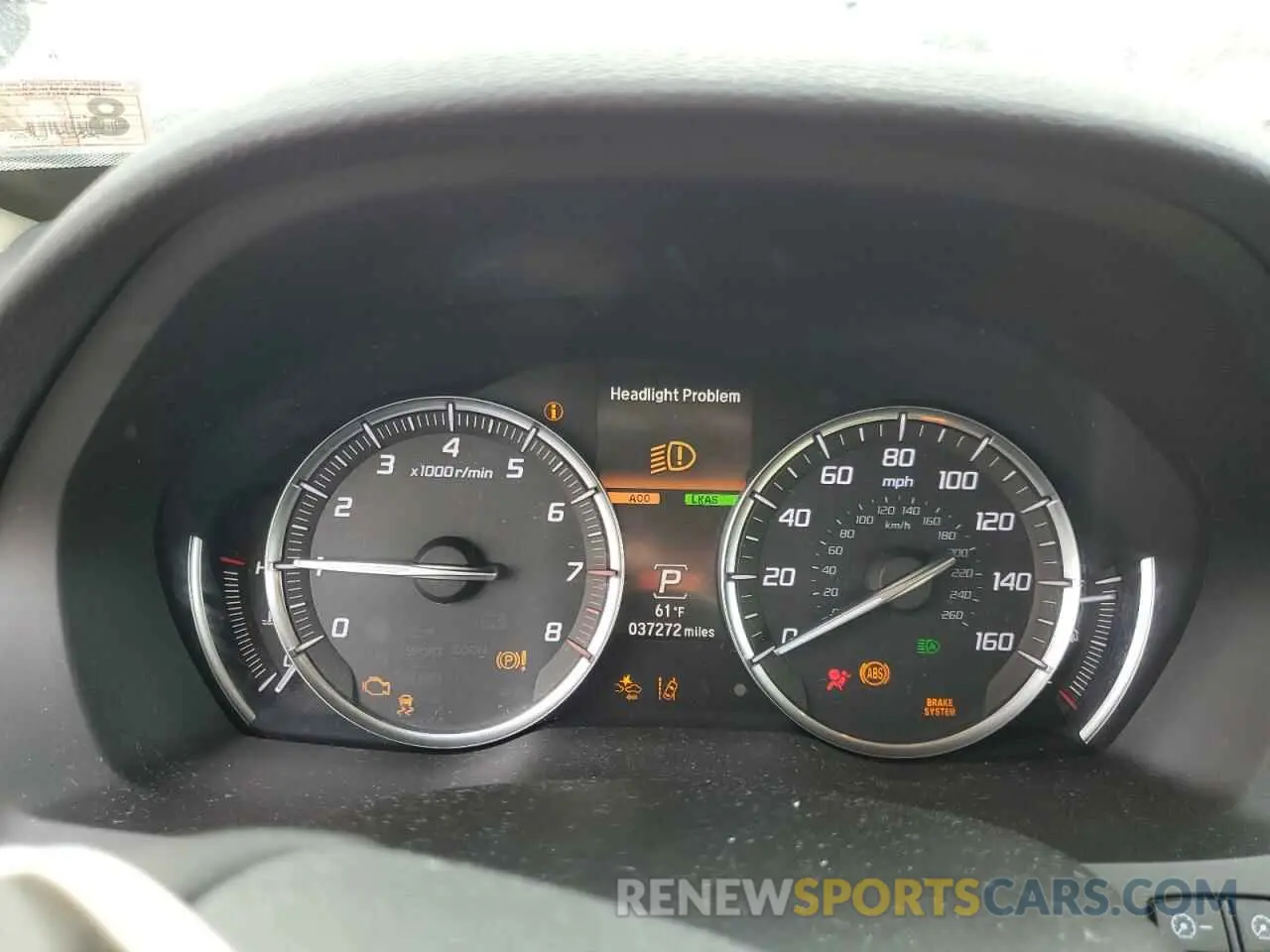 9 fotografías del automóvil dañado 5J8YD4H55LL037631 ACURA MDX 2020