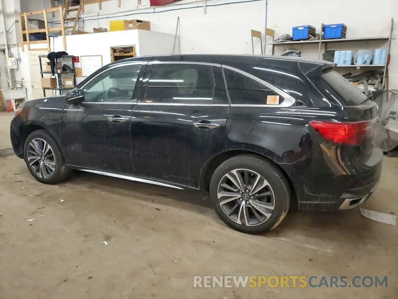 2 fotografías del automóvil dañado 5J8YD4H56LL013287 ACURA MDX 2020
