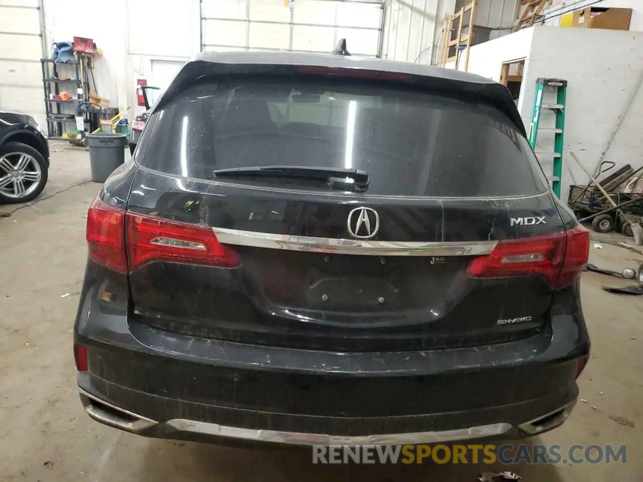 6 fotografías del automóvil dañado 5J8YD4H56LL013287 ACURA MDX 2020