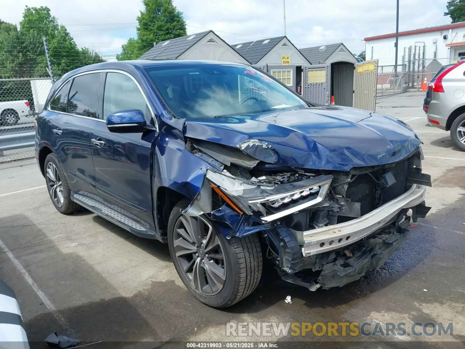 14 fotografías del automóvil dañado 5J8YD4H57LL007160 ACURA MDX 2020
