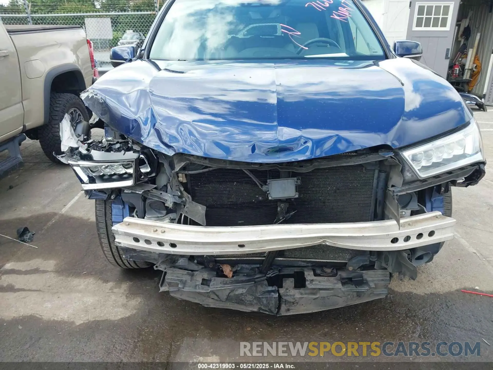 6 fotografías del automóvil dañado 5J8YD4H57LL007160 ACURA MDX 2020