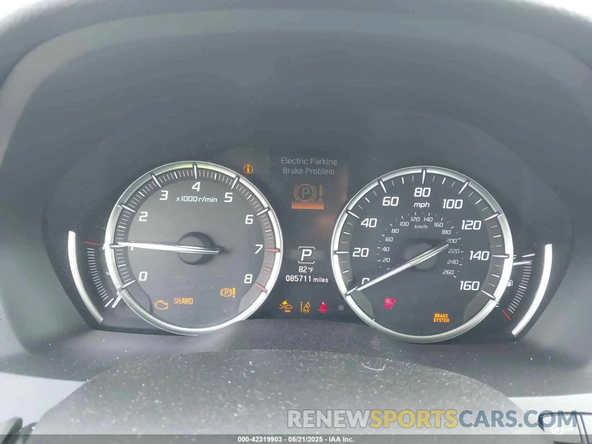 7 fotografías del automóvil dañado 5J8YD4H57LL007160 ACURA MDX 2020