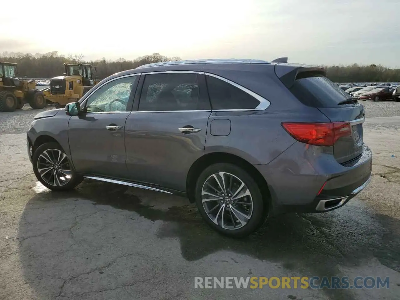 2 fotografías del automóvil dañado 5J8YD4H57LL025674 ACURA MDX 2020