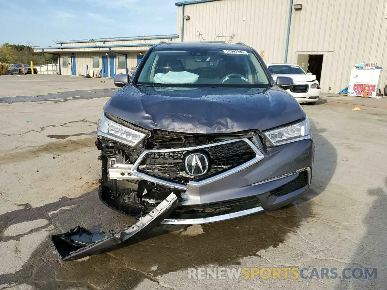 5 fotografías del automóvil dañado 5J8YD4H57LL025674 ACURA MDX 2020