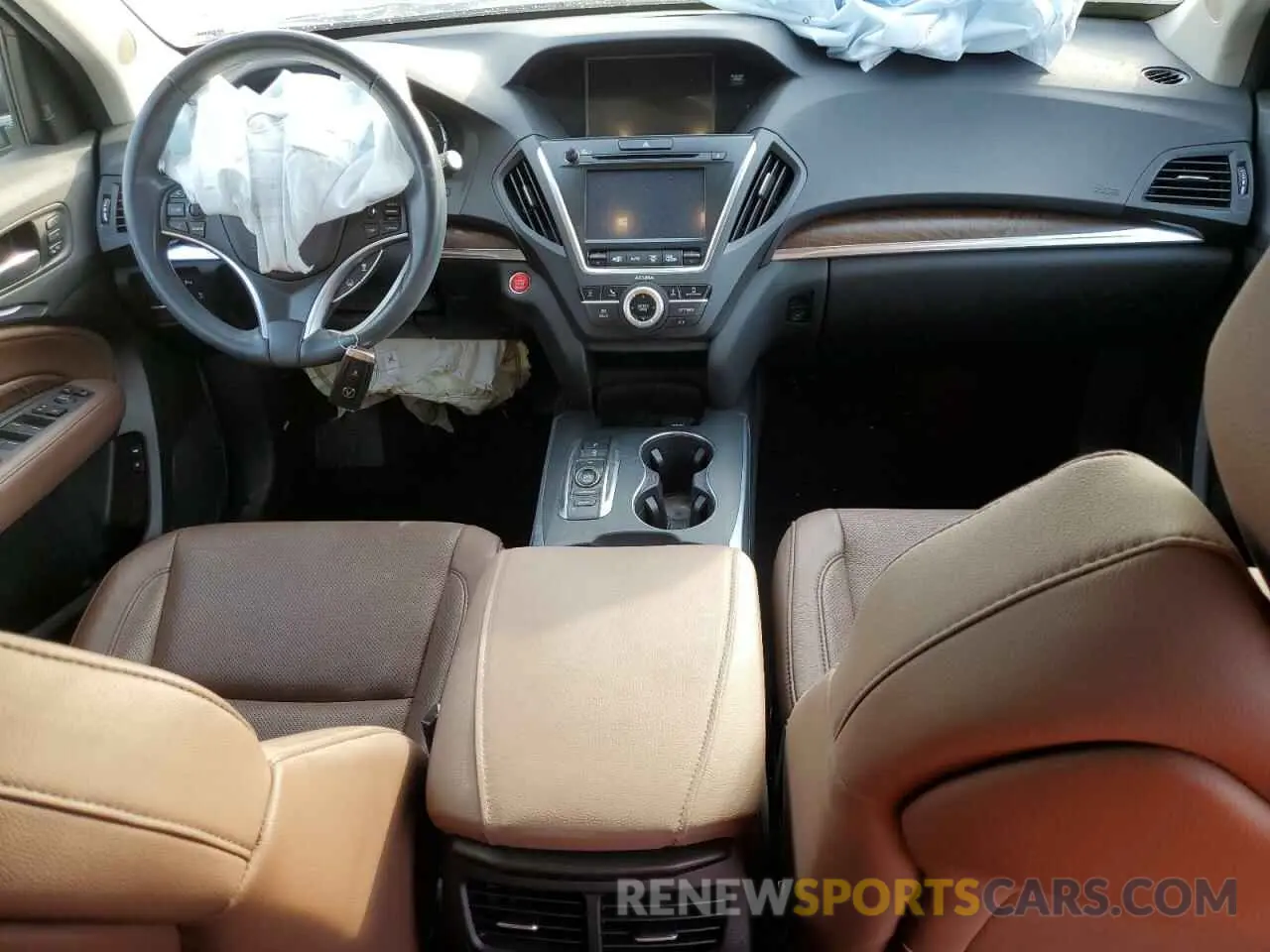 8 fotografías del automóvil dañado 5J8YD4H57LL025674 ACURA MDX 2020