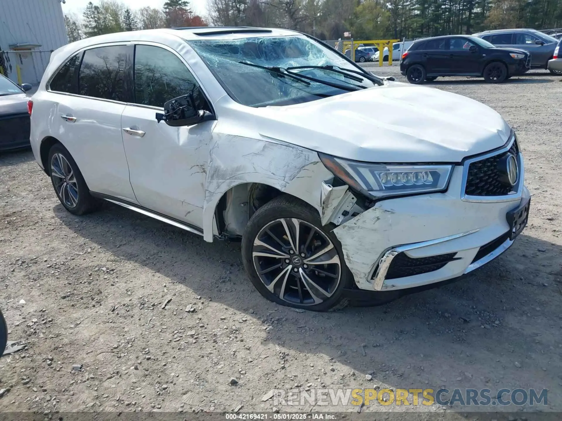 1 fotografías del automóvil dañado 5J8YD4H59LL002350 ACURA MDX 2020