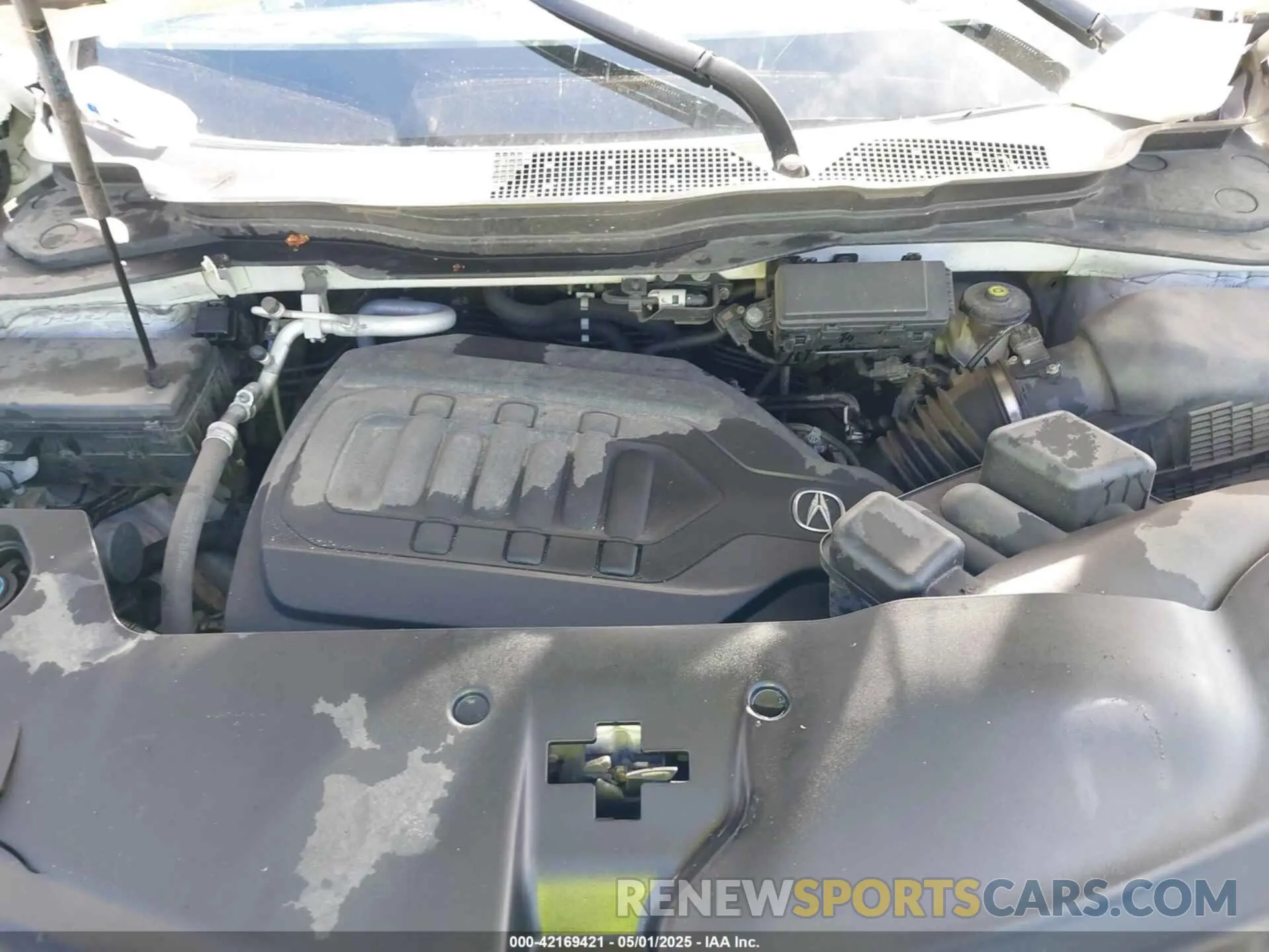10 fotografías del automóvil dañado 5J8YD4H59LL002350 ACURA MDX 2020