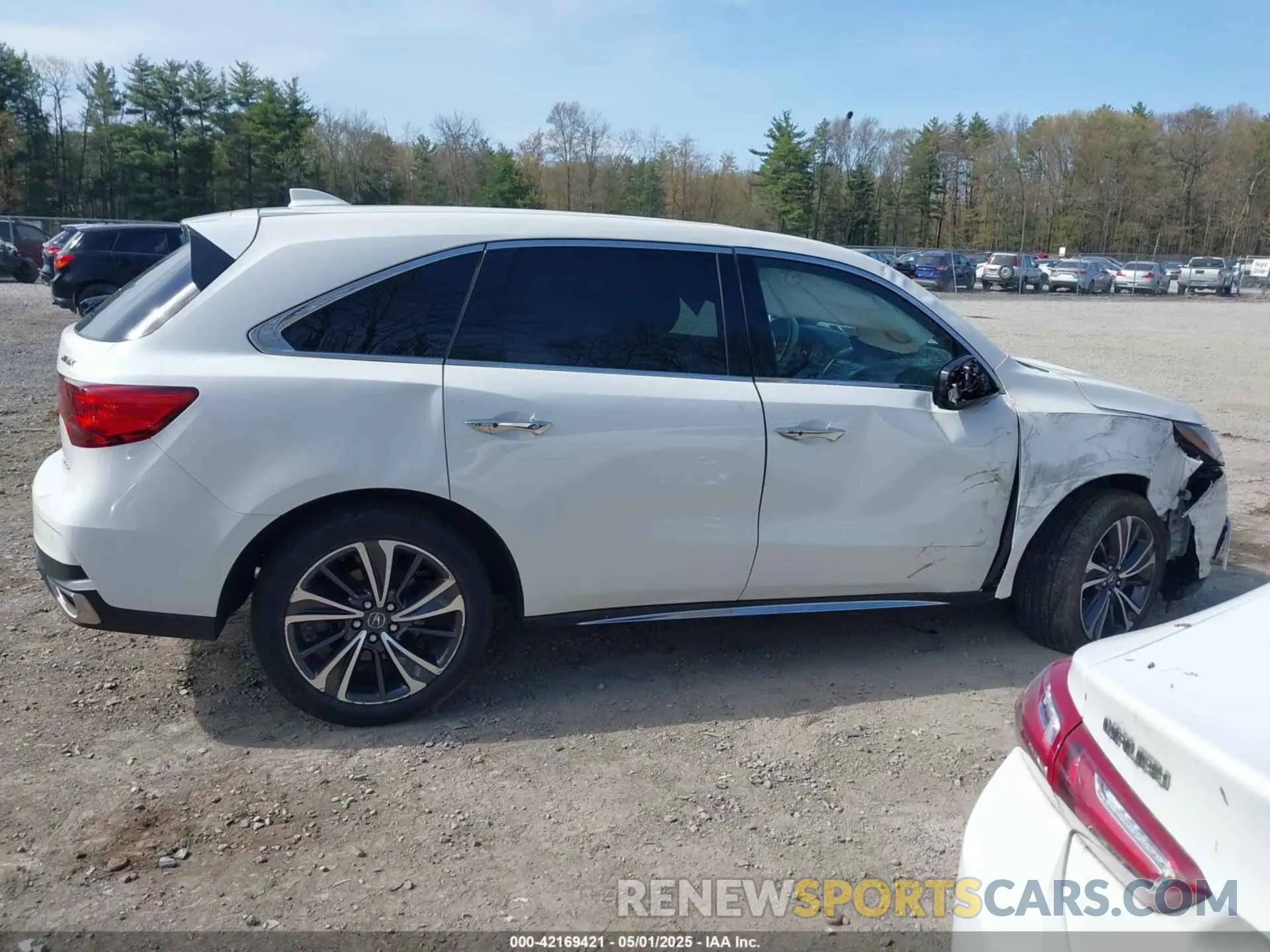 12 fotografías del automóvil dañado 5J8YD4H59LL002350 ACURA MDX 2020