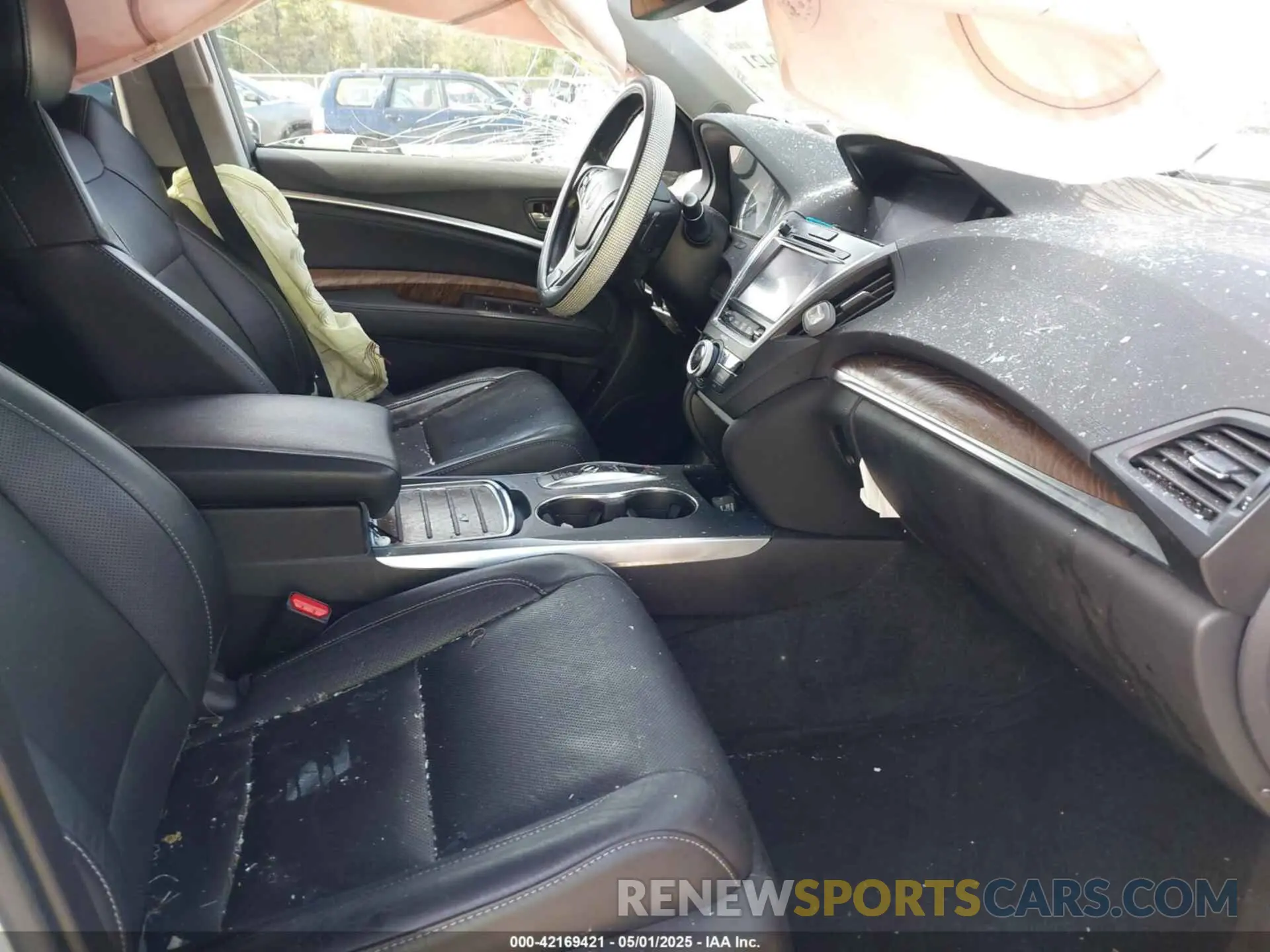 5 fotografías del automóvil dañado 5J8YD4H59LL002350 ACURA MDX 2020