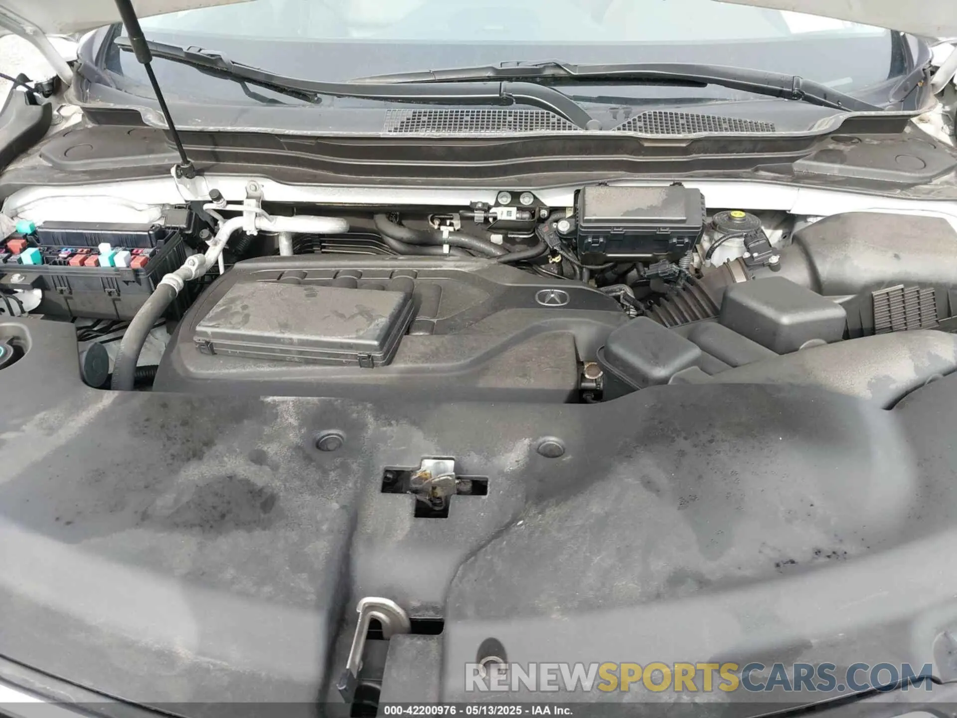 10 fotografías del automóvil dañado 5J8YD4H5XLL005970 ACURA MDX 2020