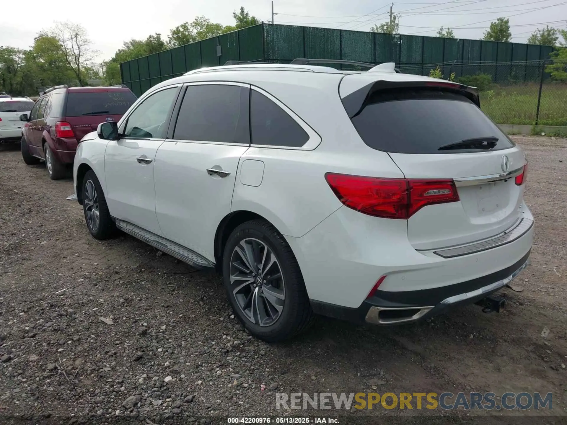 3 fotografías del automóvil dañado 5J8YD4H5XLL005970 ACURA MDX 2020