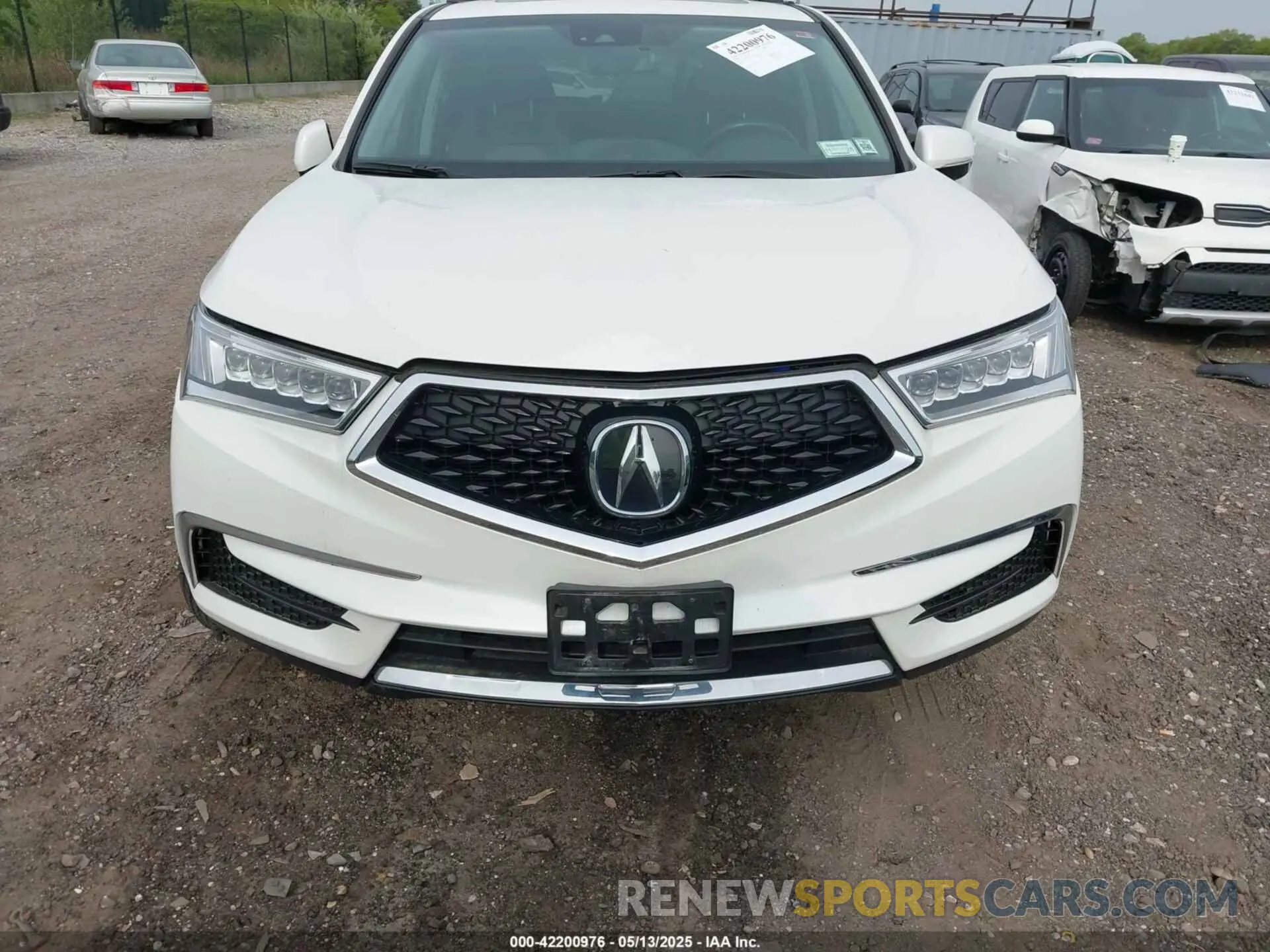 6 fotografías del automóvil dañado 5J8YD4H5XLL005970 ACURA MDX 2020