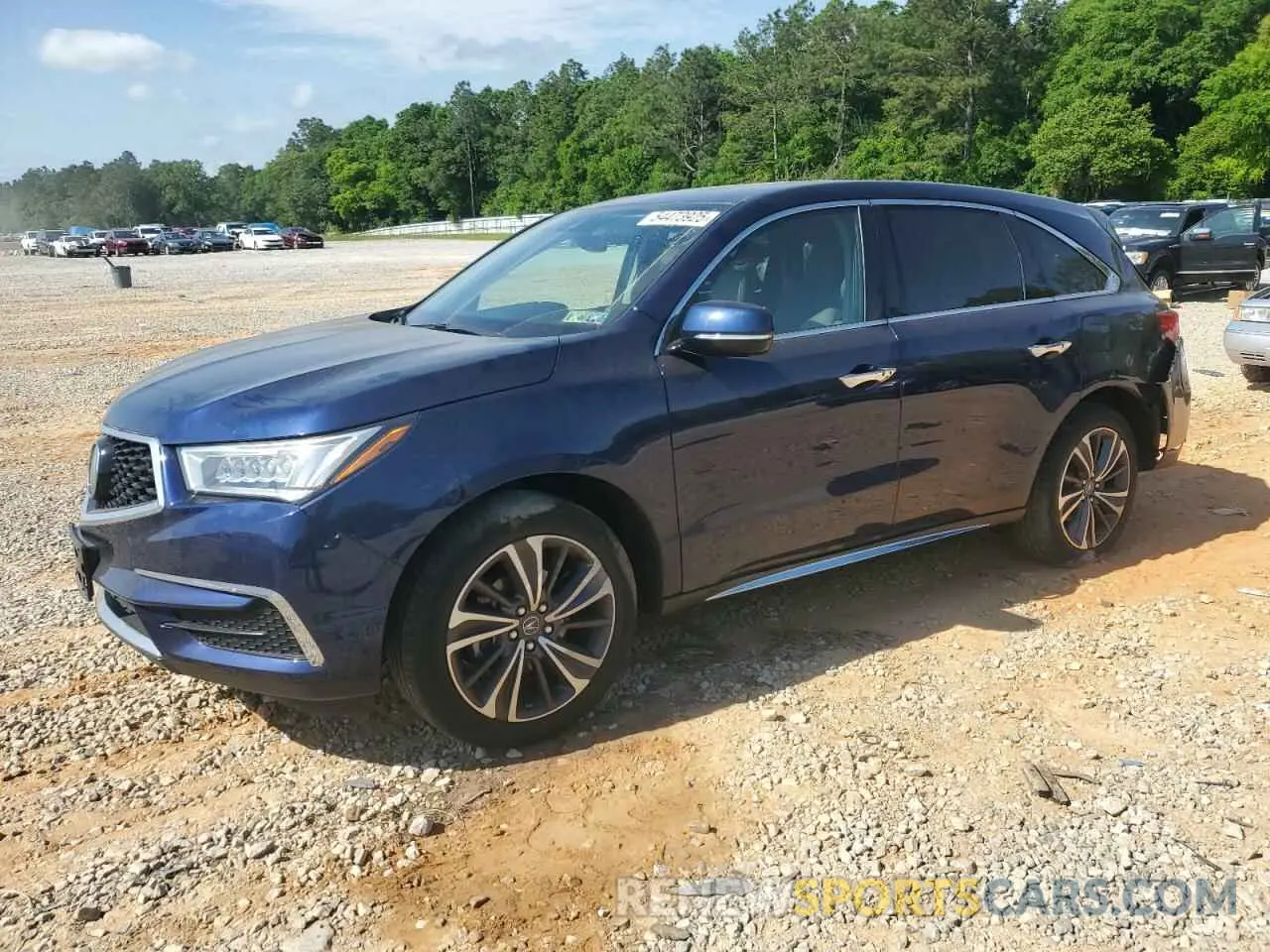 1 fotografías del automóvil dañado 5J8YD4H5XLL017083 ACURA MDX 2020